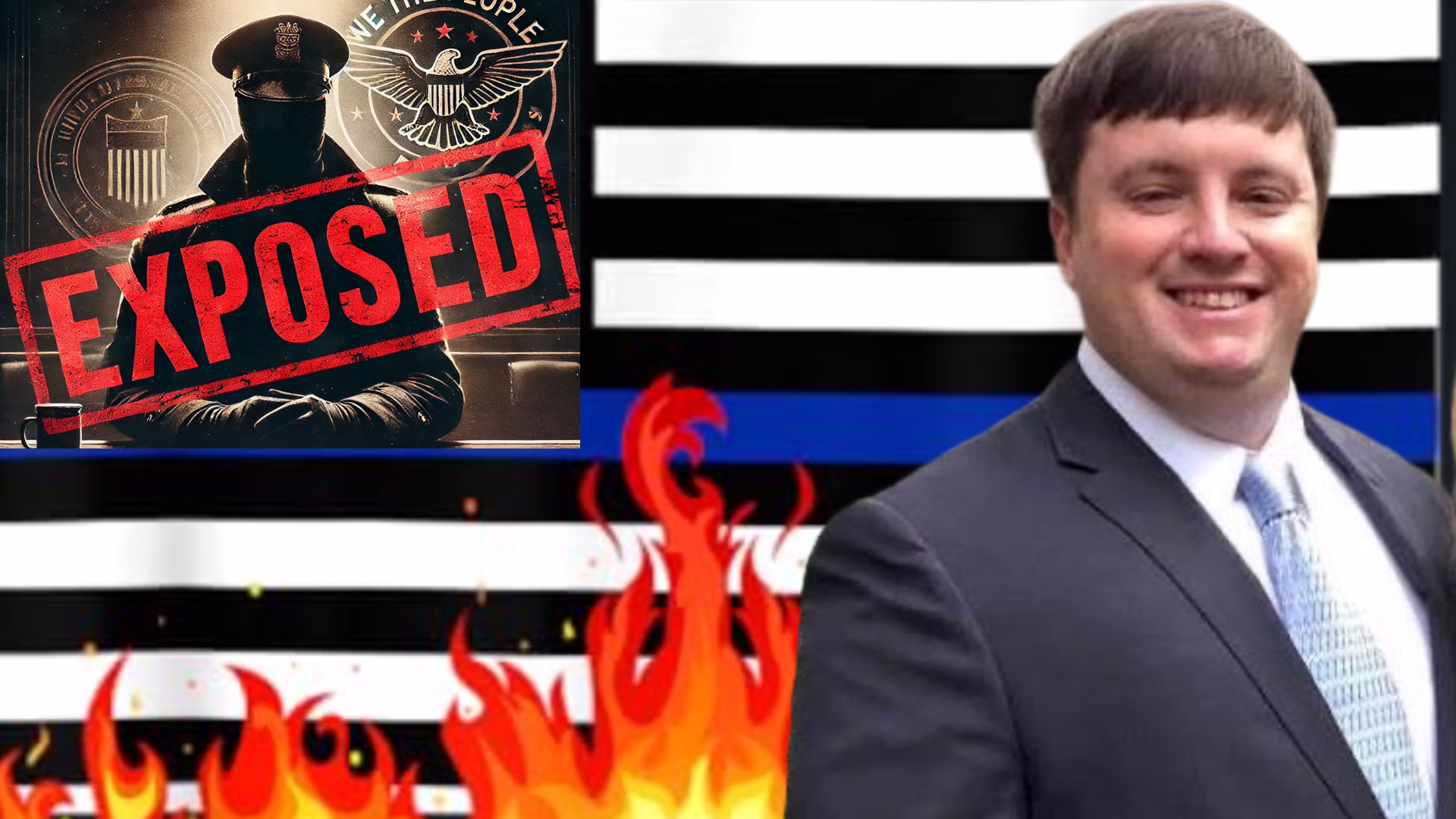 Police Captain Exposed for Illegal Surveillance and Retaliation Against Journalist
