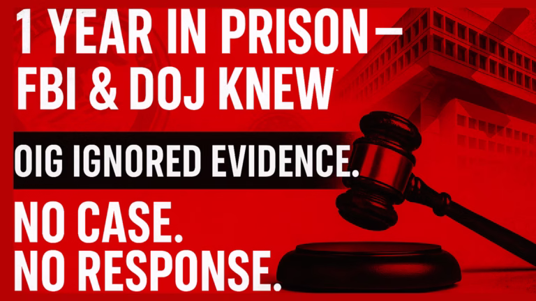 The Silence of Injustice: How the DOJ is Shielding Corruption by Design - We The People News