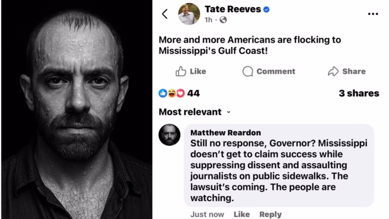 Mississippi Governor Silent on Journalist Assault While Promoting State Tourism - We The People News